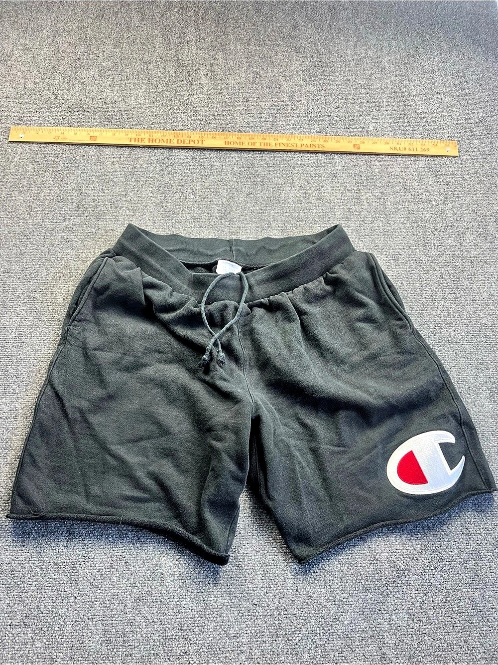 Champion Reverse Weave Cut-Off Sweat Shorts Black XXL